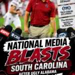 National Media Blasts South Carolina After Ugly Alabama Blowout