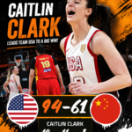 Caitlin Clark Sets USA Record With 11 Assists in World Cup Debut as Team USA Routs China 94-61