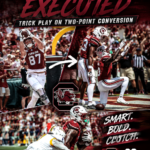 South Carolina Pulls Off Perfectly Executed Trick Play on Two-Point Conversion
