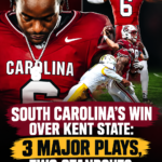 South Carolina’s Win Over Kent State: 3 MAJOR Plays, Two Standouts, and One Lingering Doubt