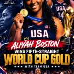 Aliyah Boston Wins Fifth-Straight World Cup Gold With Team USA
