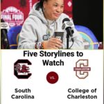 South Carolina vs. College of Charleston: Five Storylines to Watch