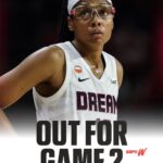 Dream Will Be Without Allisha Gray in Game 2, With Her Series Status Unclear