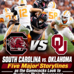 South Carolina vs. Oklahoma: Five Major Storylines as the Gamecocks Look to Continue Their Resurgence
