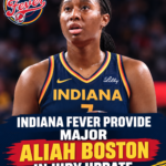 Indiana Fever Provide Major Aliyah Boston Injury Update After Successful Knee Surgery