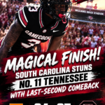 Magical Finish! South Carolina Stuns No. 11 Tennessee With Last-Second Comeback