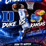 How to Watch Duke vs. Kansas: Blue Blood Classic in Allen Fieldhouse (Oct. 25)