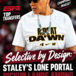 Selective by Design: Staley’s Lone Portal Pickup Lands Among ESPN’s Top Transfers